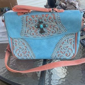 Womens Western Leather Purse